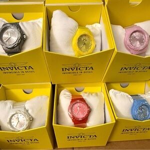 Invicta Celestial Transparent Watch Bundle